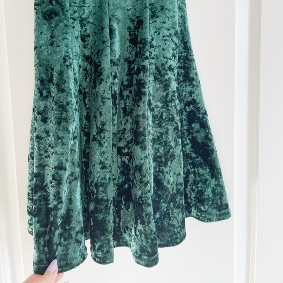 Y2K Rampage Crushed Velvet Mini Dress - 3 - Picture 2 of 6